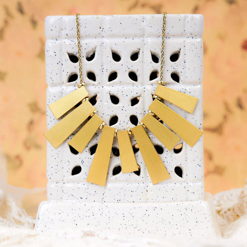 Gold Boho Necklace - The Earth Store - Fashion Accessories